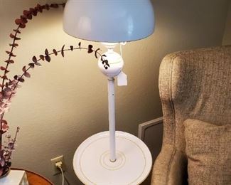 Tall white lamp
54 inches high