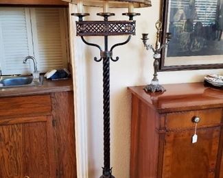 Fine art lamp/ retro floor lamp 66 inches tall