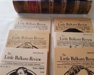 Little Balkans Review, six of  19 issues in fine condition. 