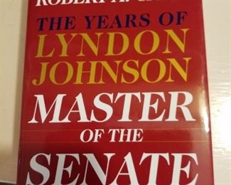 The Years Of Lyndon Johnson, Master of The Senate, by Robert A Caro, $200.00