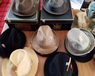 Vintage mens hats