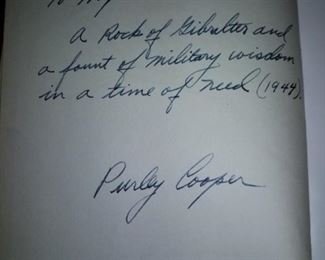 Here's the inscription from The Author. 