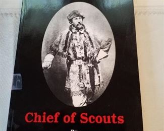 Captain Tough Chief of Scouts, By: Charles F. Harris, signed, $80.00