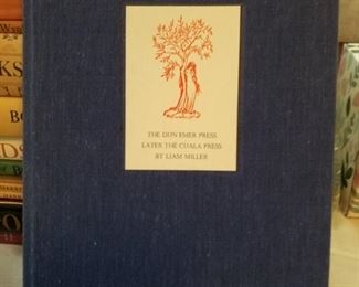 The Dun Emer Press, By: Liam Miller, number 26 of 250 numbered copies, signed by the Author, First Edition, Dublin Ireland, $350.00