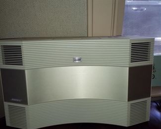 Bose, Acoustic Wave Music System, CD-3000, Remote and paperwork at front desk