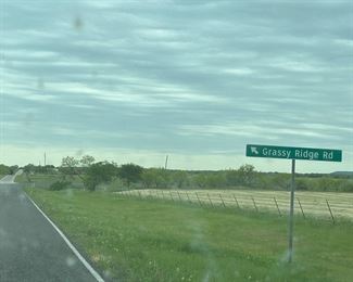 Grassy Ridge Road you keep going straight, please watch that curve to the right very closely as cars are driving fast. 