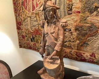 Scupture French terra cotta