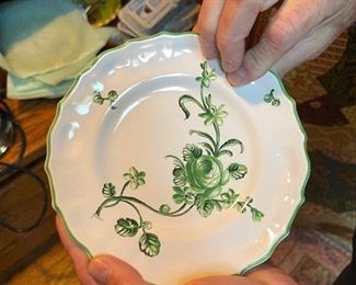 Veuve Perrin set of plates