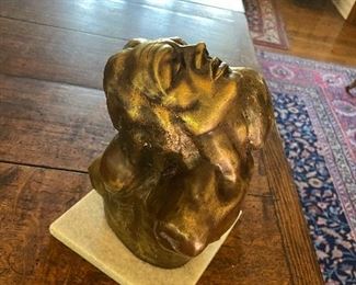 Sculpture by Victor Salmones - in Bronze "Nosotros"