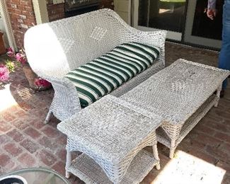 Woven set - can be sold but kept here until latest July 10th - house is going on the market