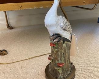 heron lamp - egret?