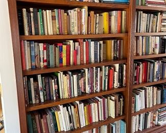 Books history and huge collection of cook books!