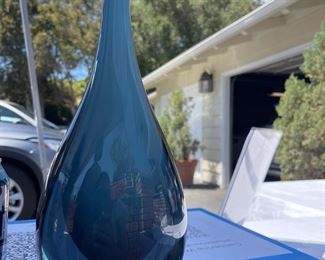 Kosta Boda Sweden hand signed vase