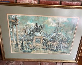 Painting by Rod Cofrac