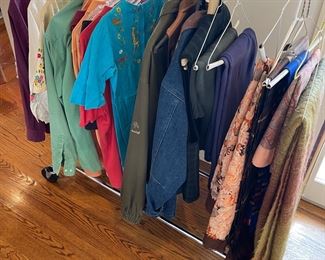 Vintage ethnic clothes and mens clothes