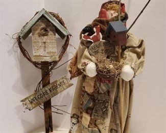 Feed the Birds Shelf Doll (16")