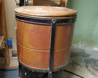 Custom Made Natural Pale Blue Beige Mink Coat - Small 