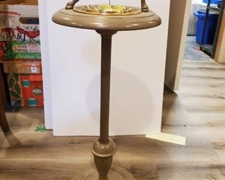 Art Deco Greyhound Handled Standing Vintage Ashtray (30")