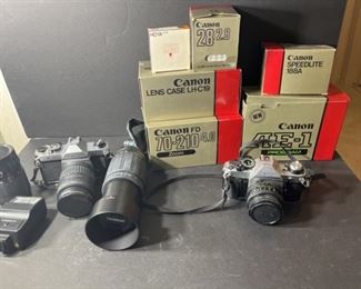 Photography Equipment including Canon, Pentax CAMERAS, lenses and More! 