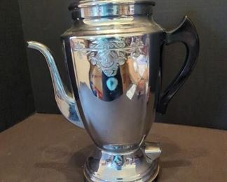 Vintage ELEGANT DESIGN 4-Matic Percolator by Forman Family