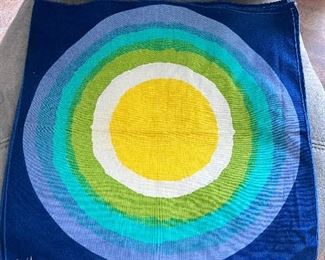 Vintage Mid Century Modern set of eight napkins by vera