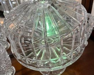 Beautiful cut crystal