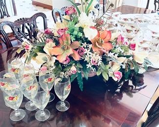 Royal Albert Old Country Roses Goblets