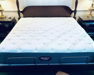 King Beautyrest Pressure Smart Mattress with Tempurpedic Adjustable Base...dual remotes