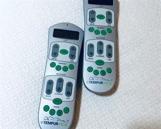 King Beautyrest Pressure Smart Mattress with Tempurpedic Adjustable Base...dual remotes