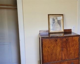 Vintage print, Beautiful tiger wood dress.