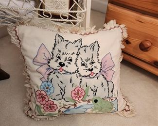 Adorable Vintage Pillow