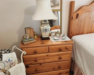 Pine Bedside Chest