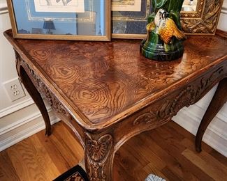Carved Side Table