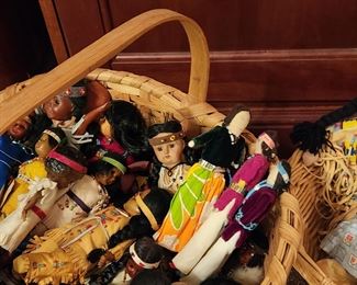 Vintage Native American Dolls