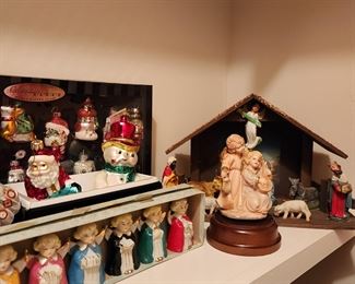 Vintage Christmas Ornaments and Decor