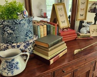 Vintage Books and Decor