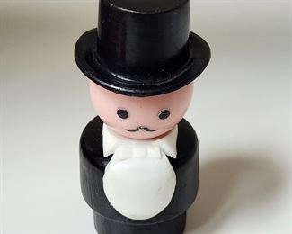 Vintage Wooden Fisher-Price People