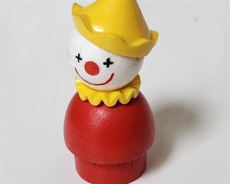 Vintage Wooden Fisher-Price People