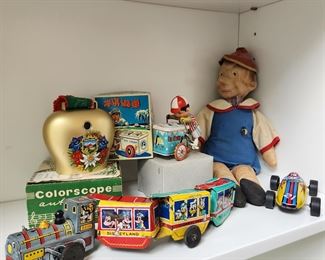 Vintage Marx Disneyland Tin Wind Up Train