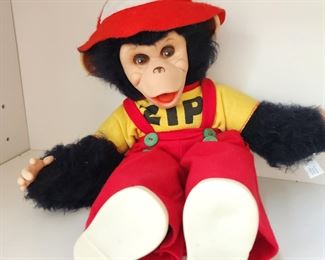 Vintage 1950's Mr. Zip Chimp Toy