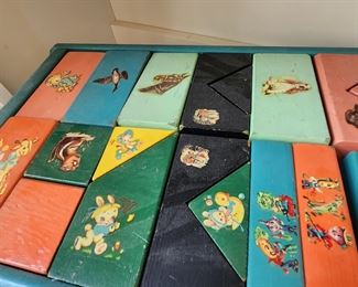 Vintage Wooden Blocks