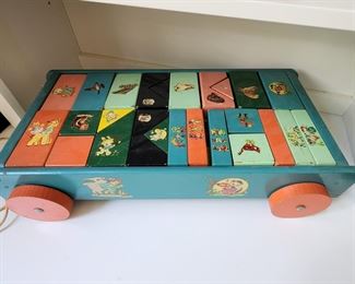 Vintage Wooden Blocks