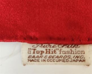 Lovely Silk Scarf from Occupied Japan