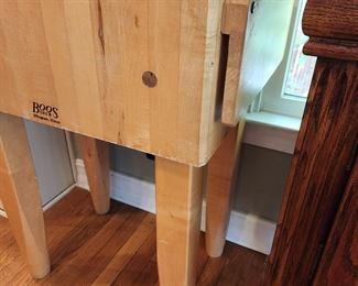 Boos Butcher Block Table