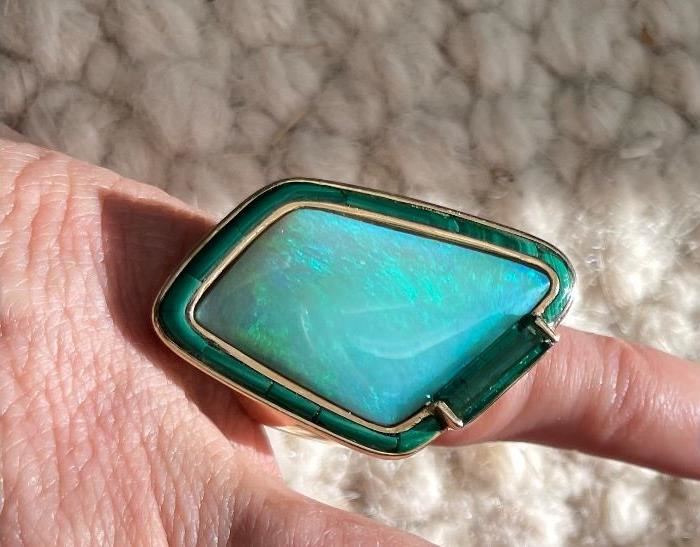 Opal Jewelry and Amber - prices will be listed soon - Many pieces by Linda Joslin designer 