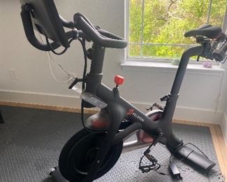 Only six month old, peloton, exercise bike