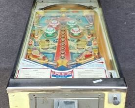 Vintage 1965 Williams Ski Club Pinball Machine William's Manufacturing Company Chicago Illinois 