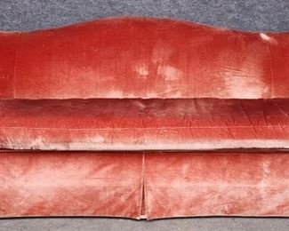 Fantastic Kravet Furniture Salmon Velvet Sofa 