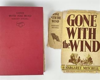 1942 Gone With The Wind By Margaret Mitchell Book Published By The Macmillan Company W/ Original Dust Jacket