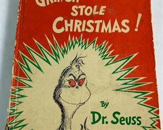 First Edition 1957 How The Grinch Stole Christmas